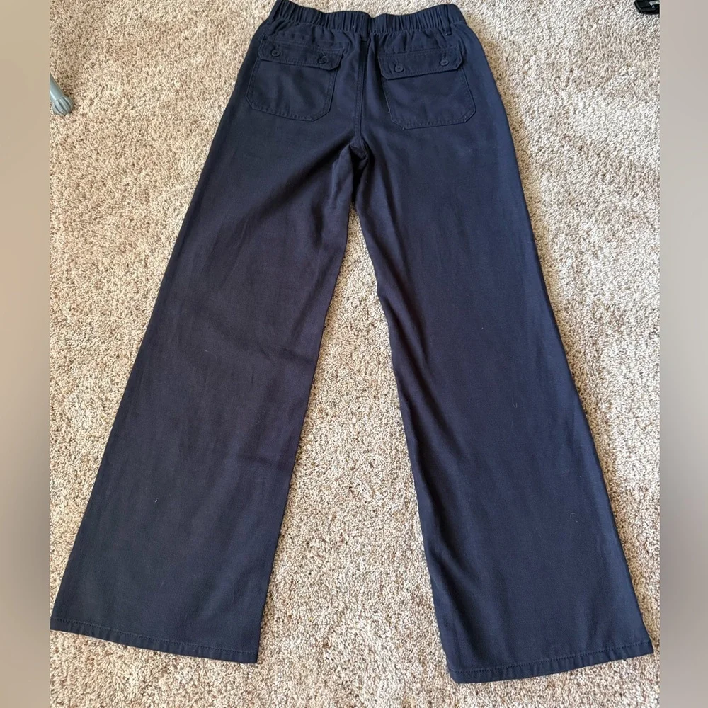 Kensie Wide Leg Pants in Black